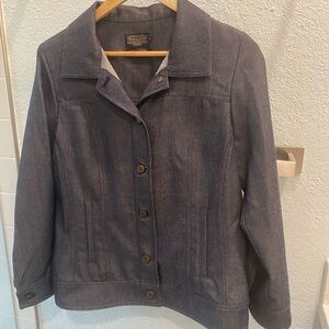 Pendleton Charcoal Woolen Jacket